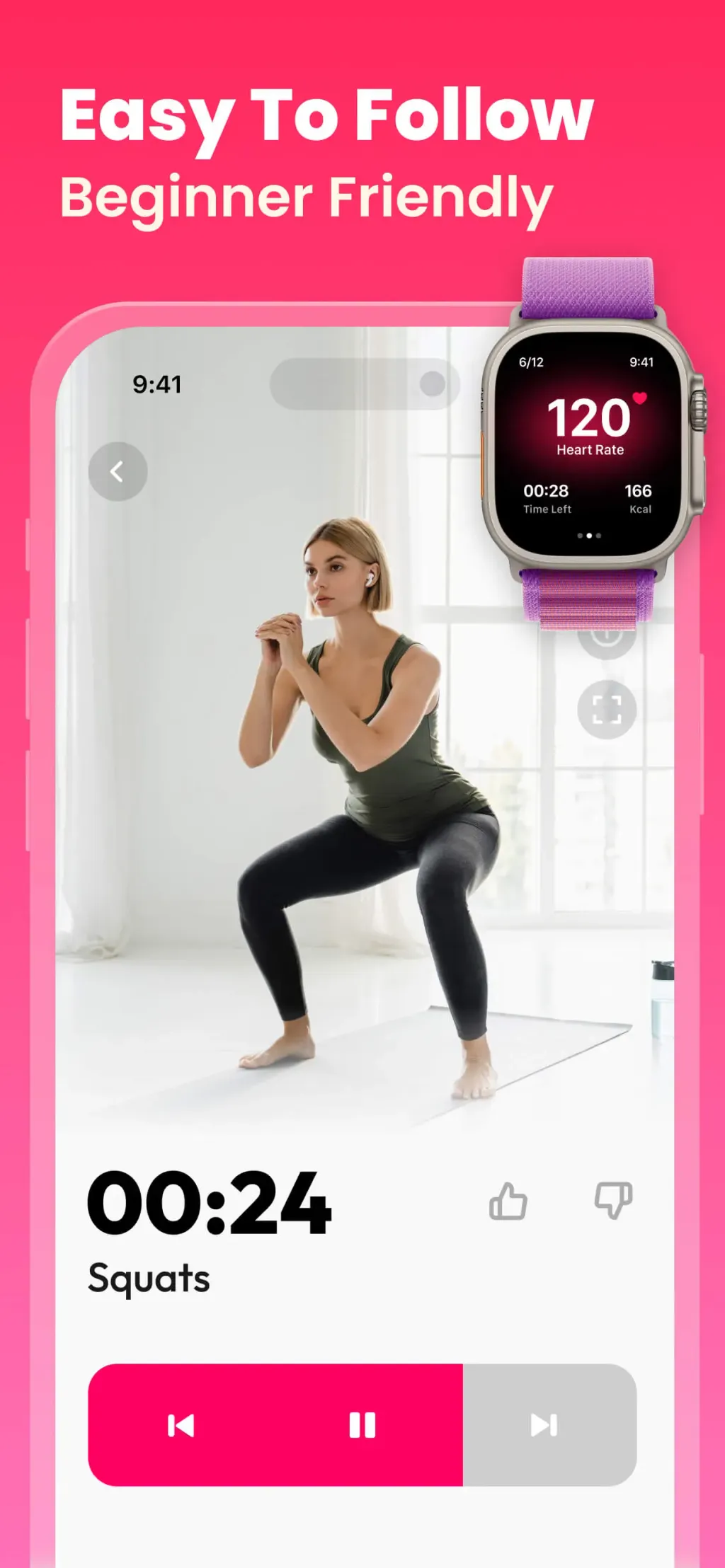 Workout for Women: Fit at Home App Store screenshot 5