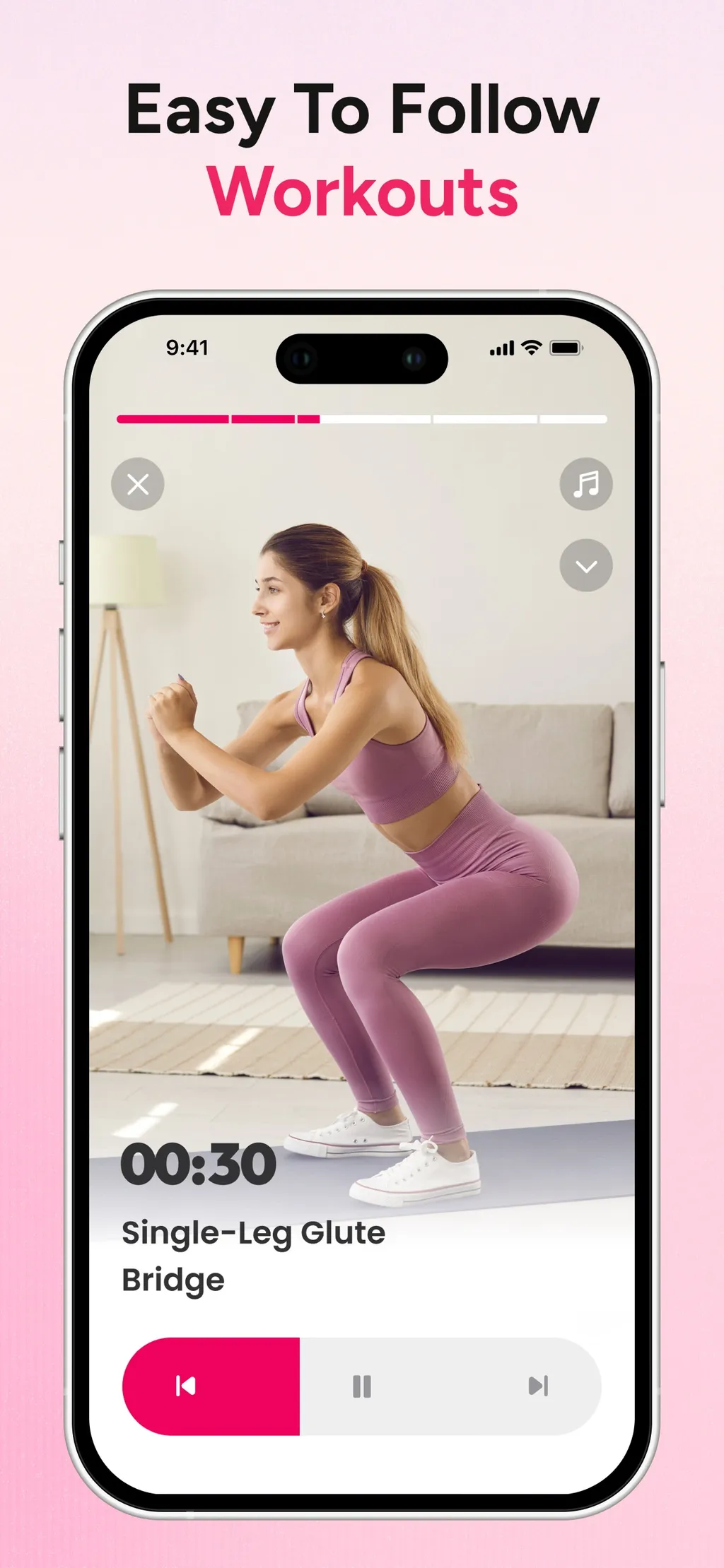 Workout for Women: Home & Gym App Store screenshot 6