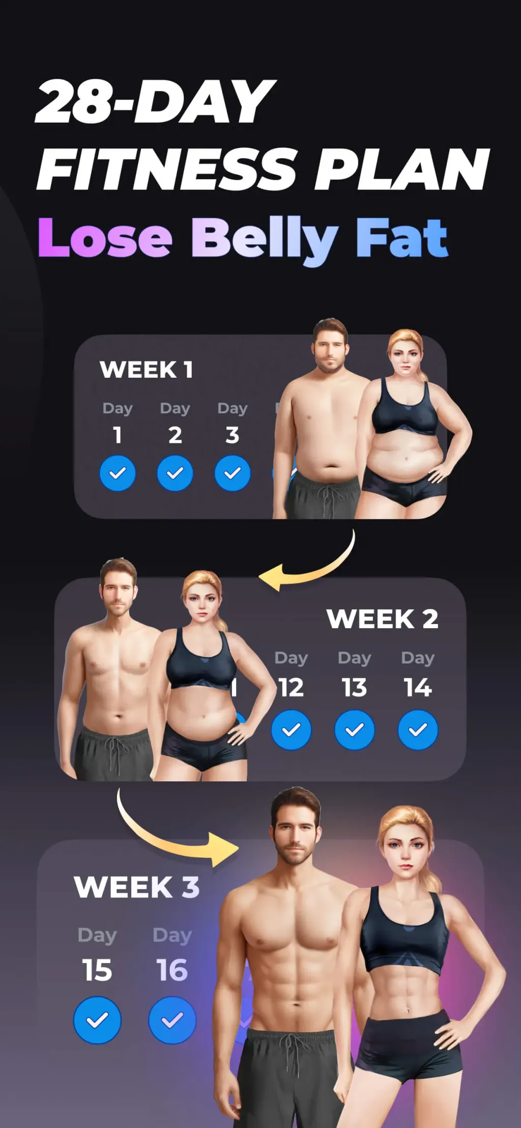 Workout Planner MuscleFit screenshot 1