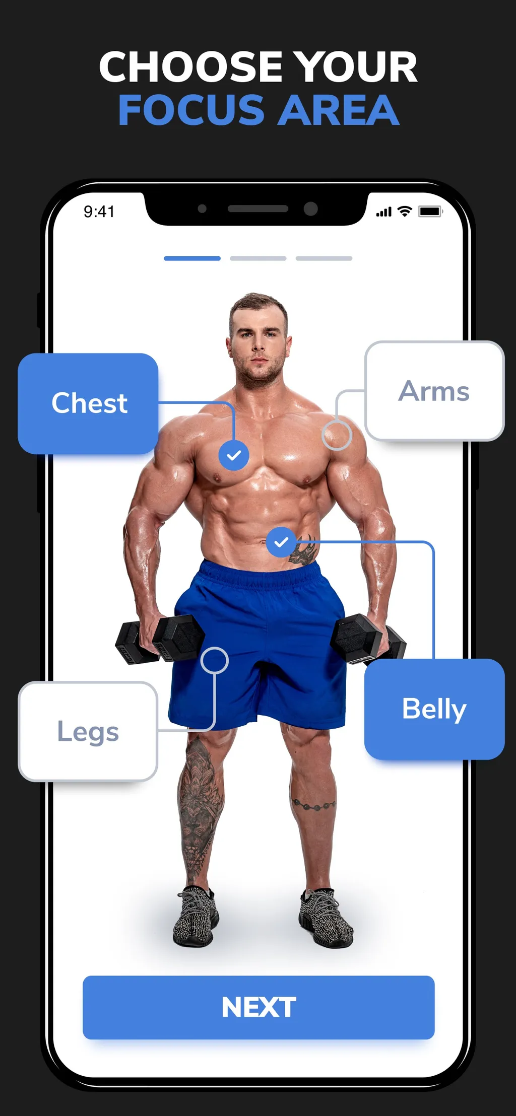 Workouts For Men: Gym & Home App Store screenshot 4