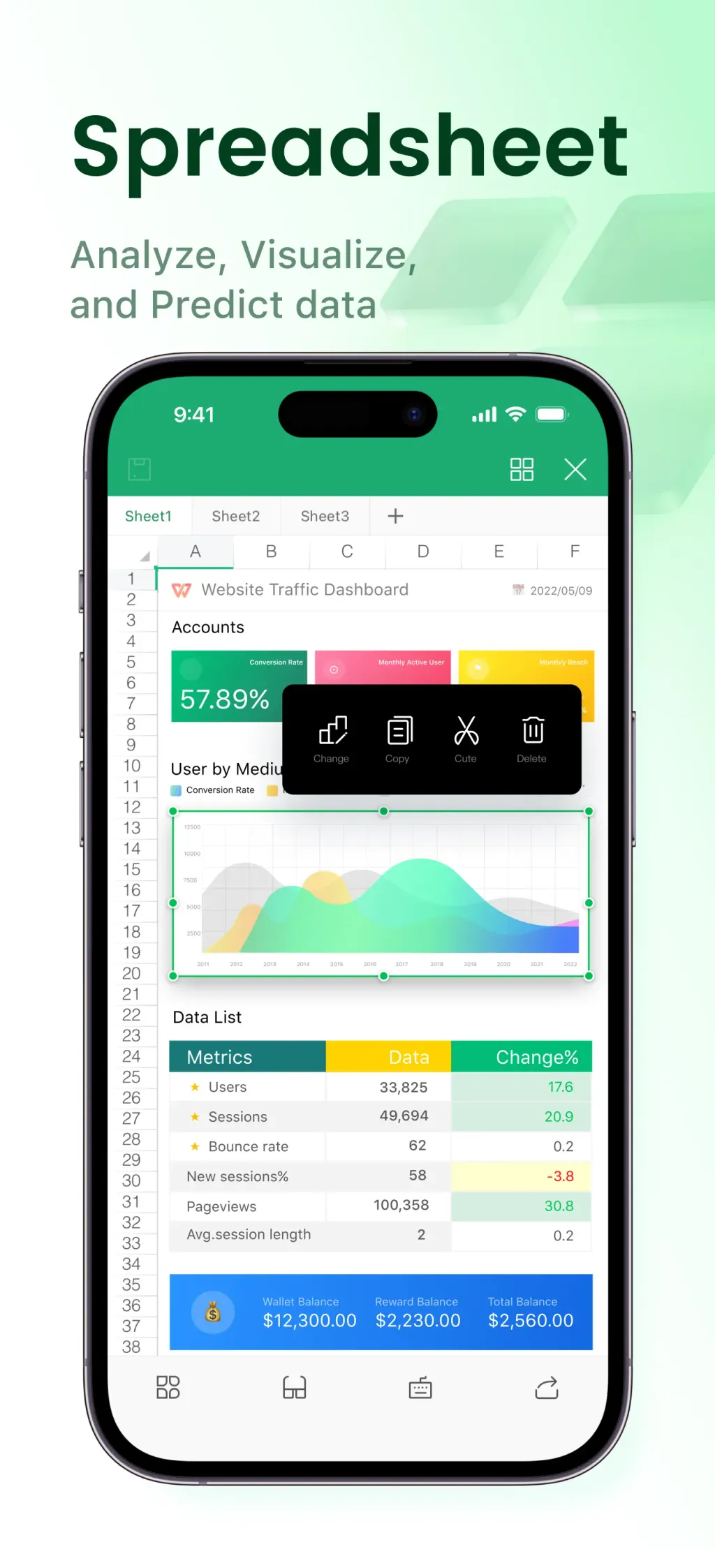 WPS Office-AI Doc, PDF, Sheet App Store screenshot 4