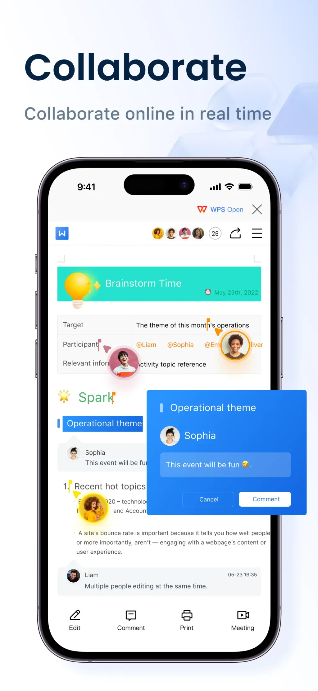 WPS Office-AI Doc, PDF, Sheet App Store screenshot 9