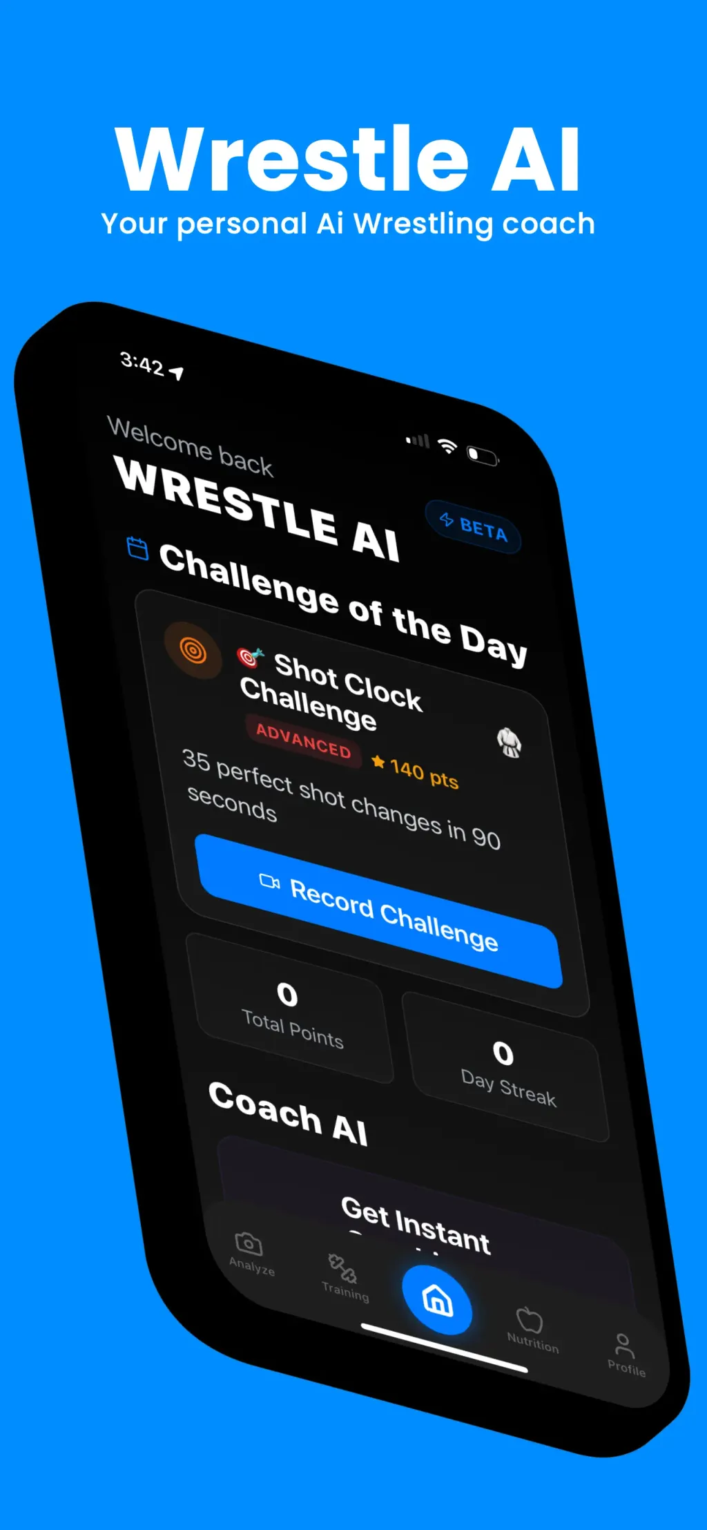 Wrestle AI App Store screenshot 1