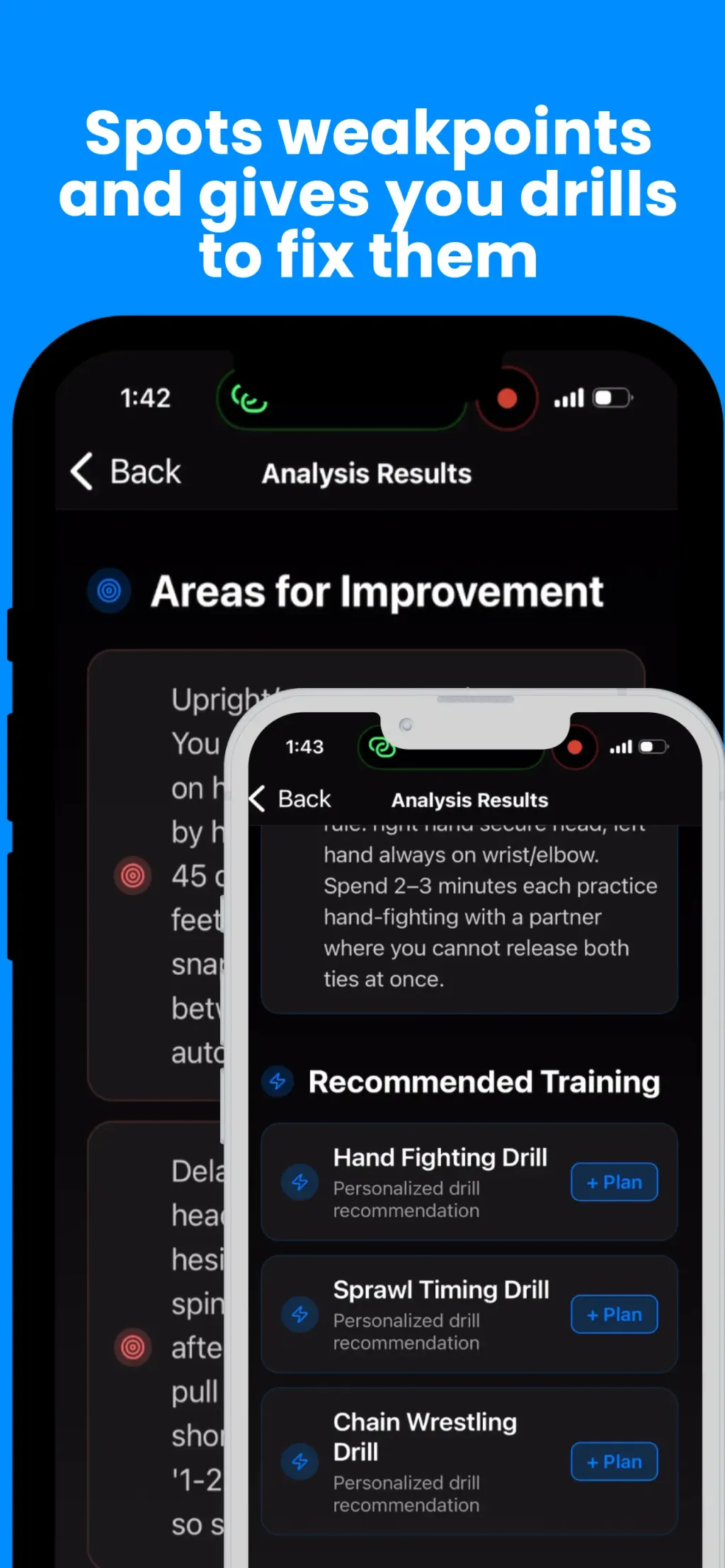 Wrestle AI App Store screenshot 3