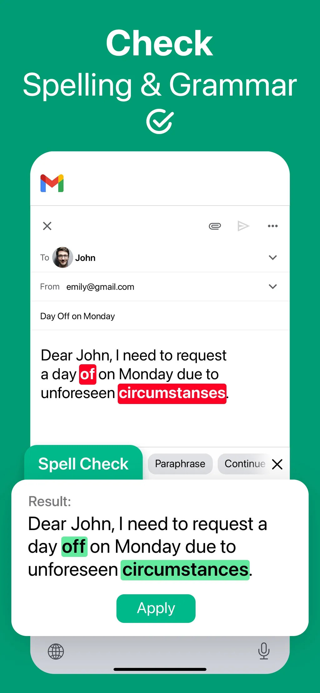 Writely - AI Keyboard & Writer screenshot 1