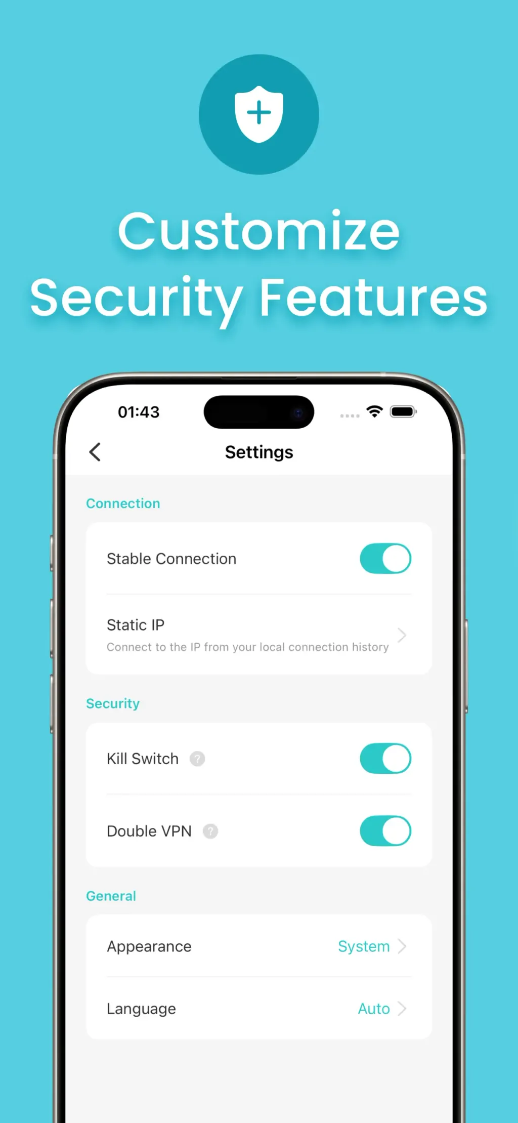 X-VPN: VPN Fast & Secure App Store screenshot 5