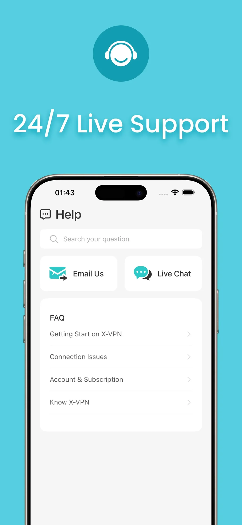X-VPN: VPN Fast & Secure App Store screenshot 8
