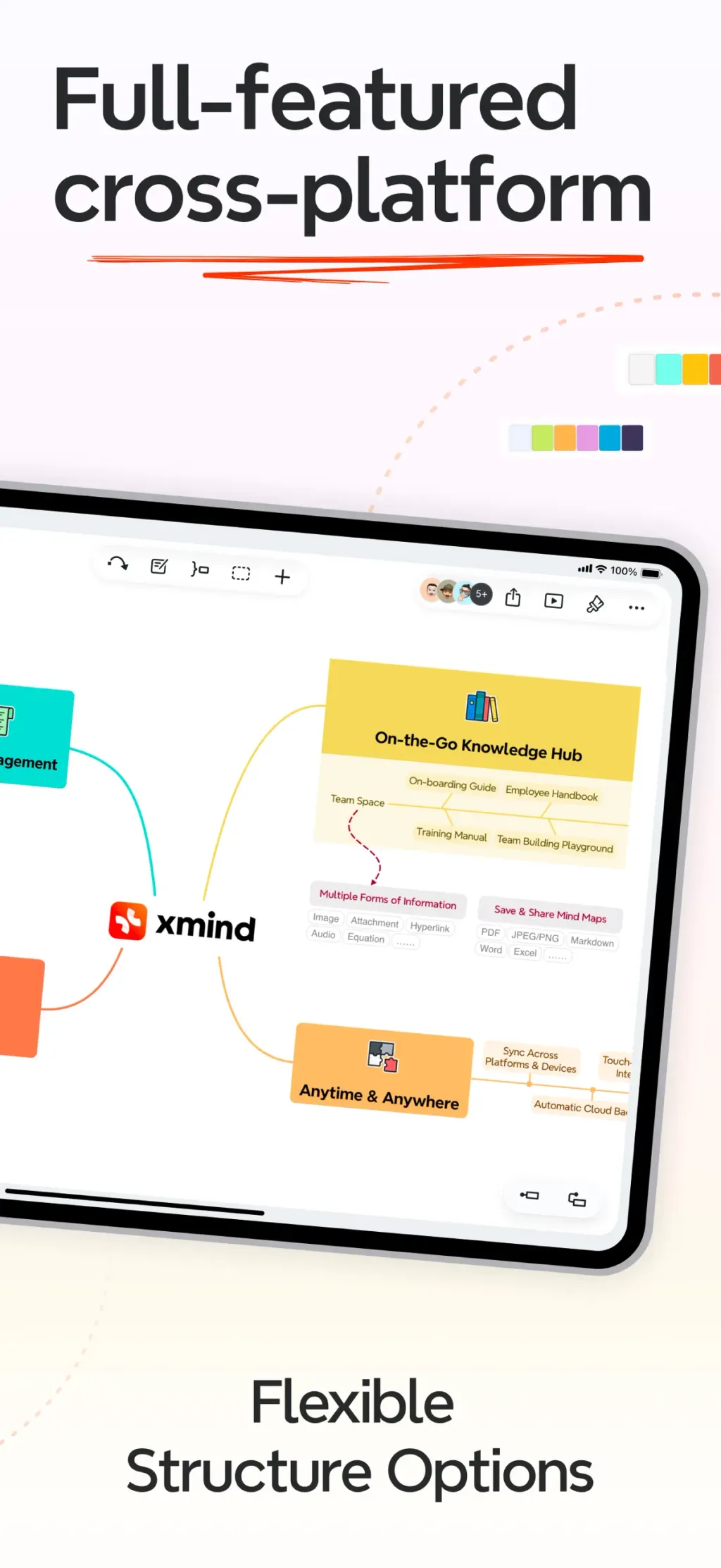 Xmind - Mind Map & Brainstorm App Store screenshot 2