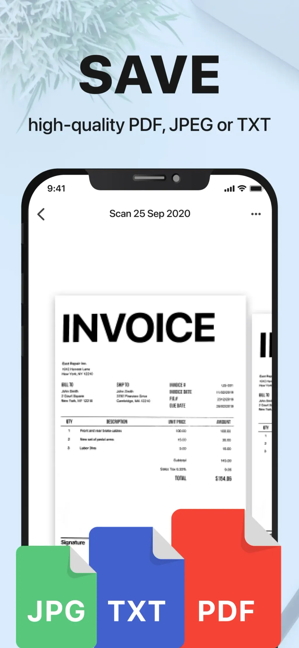 xScan : Document Scanner App screenshot 1