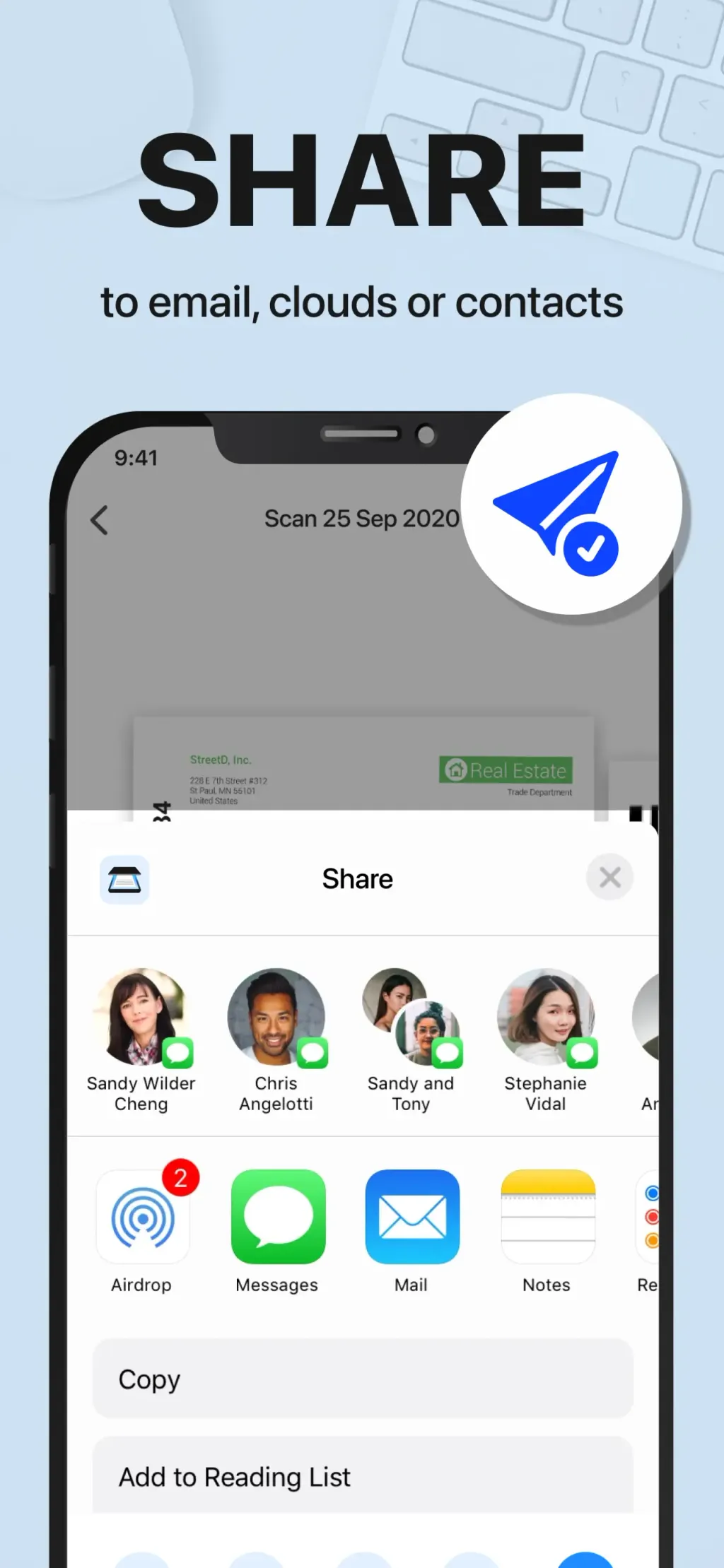 xScan : Document Scanner App App Store screenshot 6