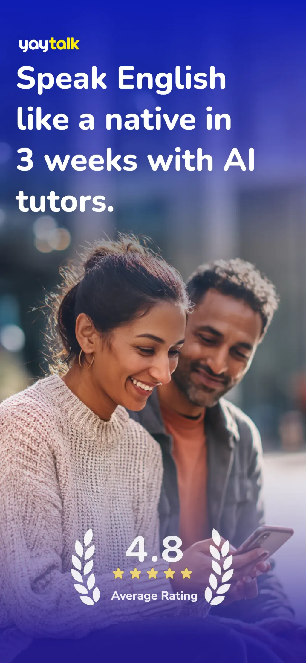 YayTalk: Learn & Speak English App Store screenshot 1