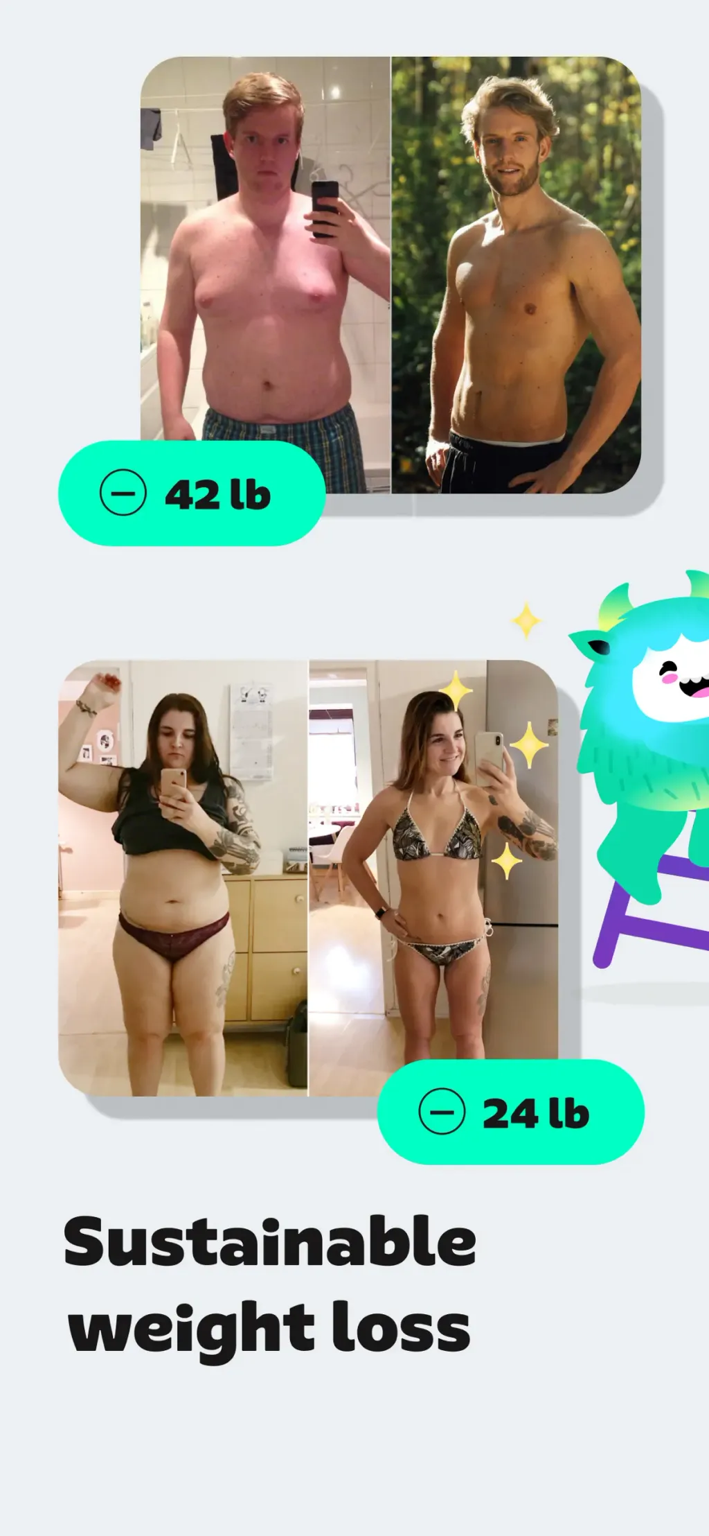 AI Calorie Tracker by Yazio App Store screenshot 7