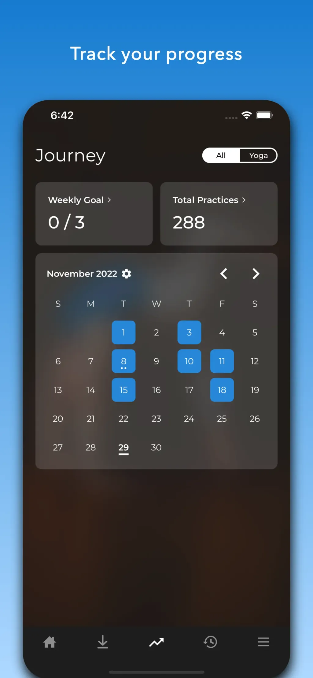 Yoga | Down Dog App Store screenshot 4
