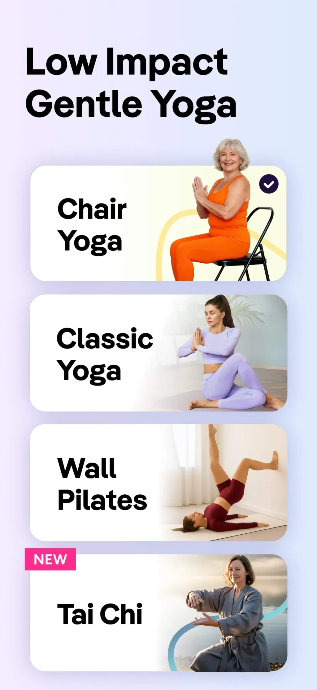 Yoga for Beginners, Pilates+ App Store screenshot 4