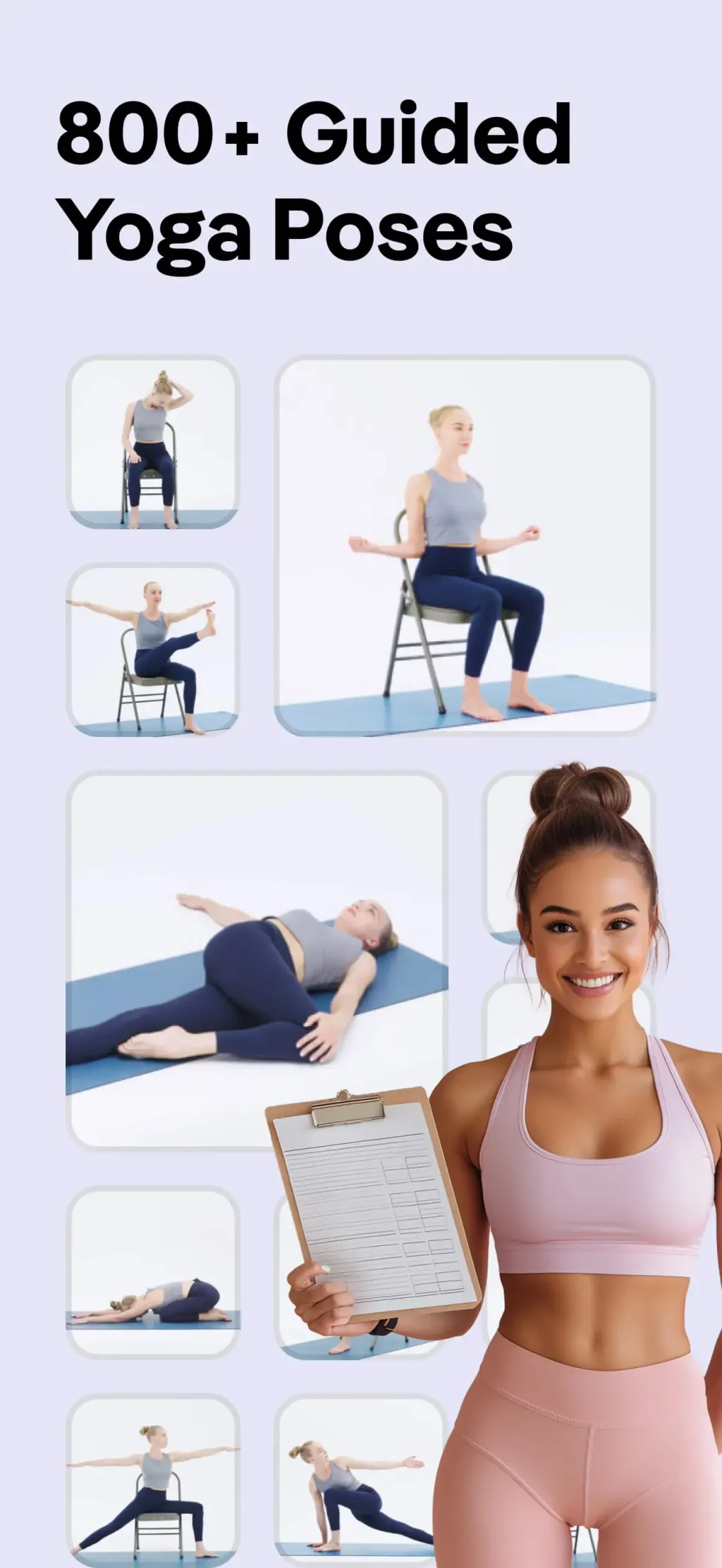 Yoga for Beginners, Pilates+ screenshot 1