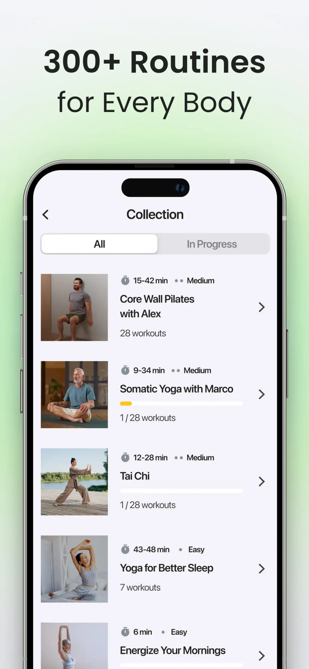 Yoga-Go: Tai Chi & Pilates App Store screenshot 5