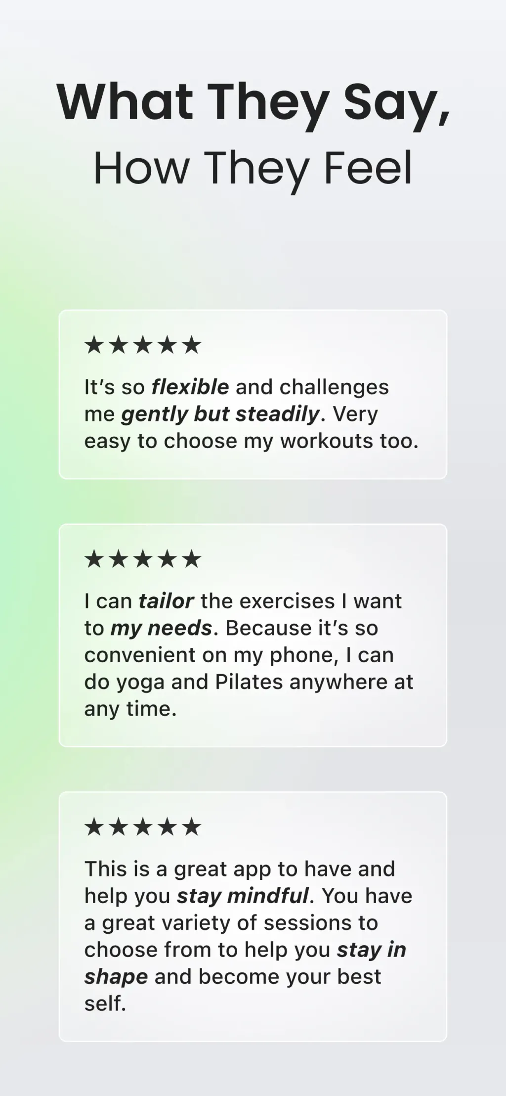 Yoga-Go: Tai Chi & Pilates screenshot 1