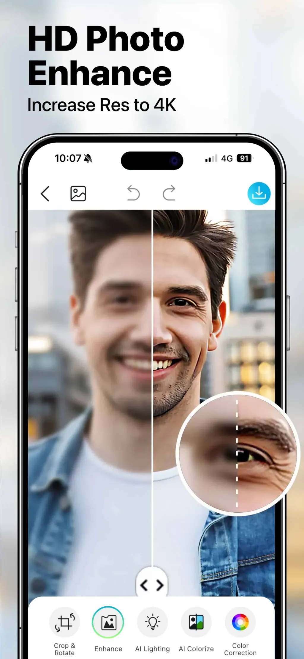 YouCam Enhance: Photo Enhancer screenshot 2