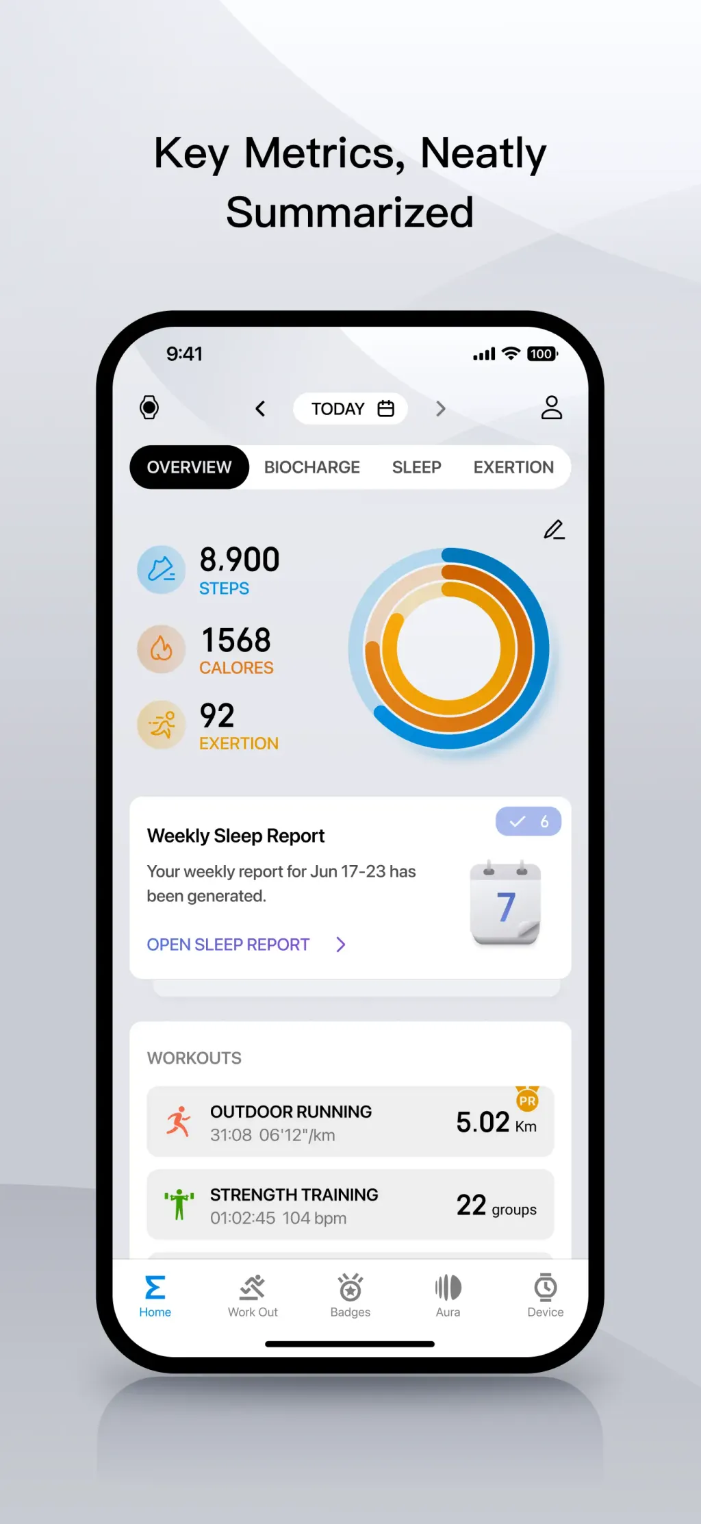 Zepp (formerly Amazfit) App Store screenshot 1