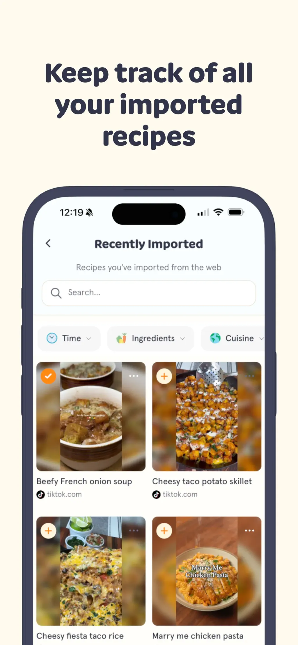 Zest: Meal Planner & Helper App Store screenshot 8