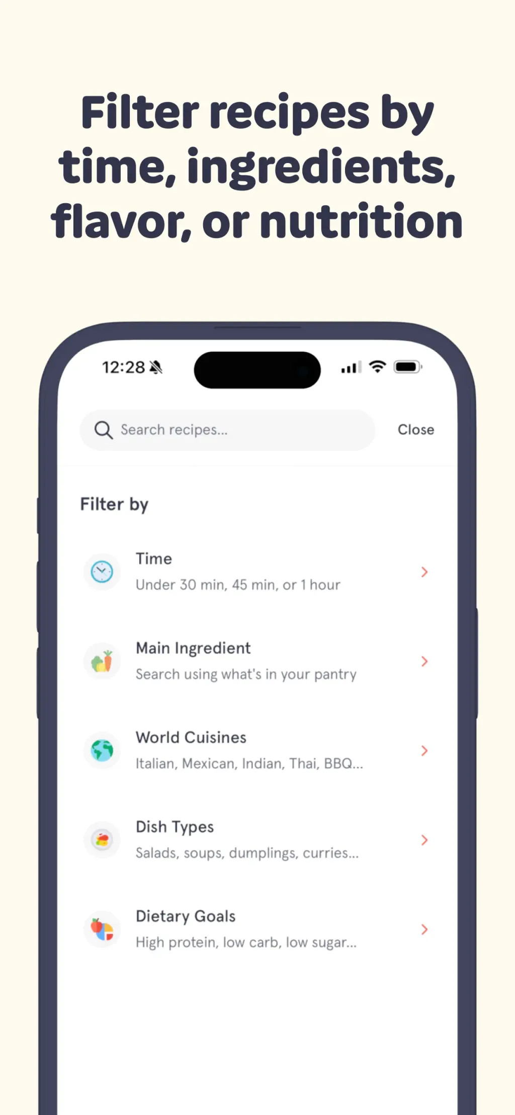 Zest: Meal Planner & Helper screenshot 1