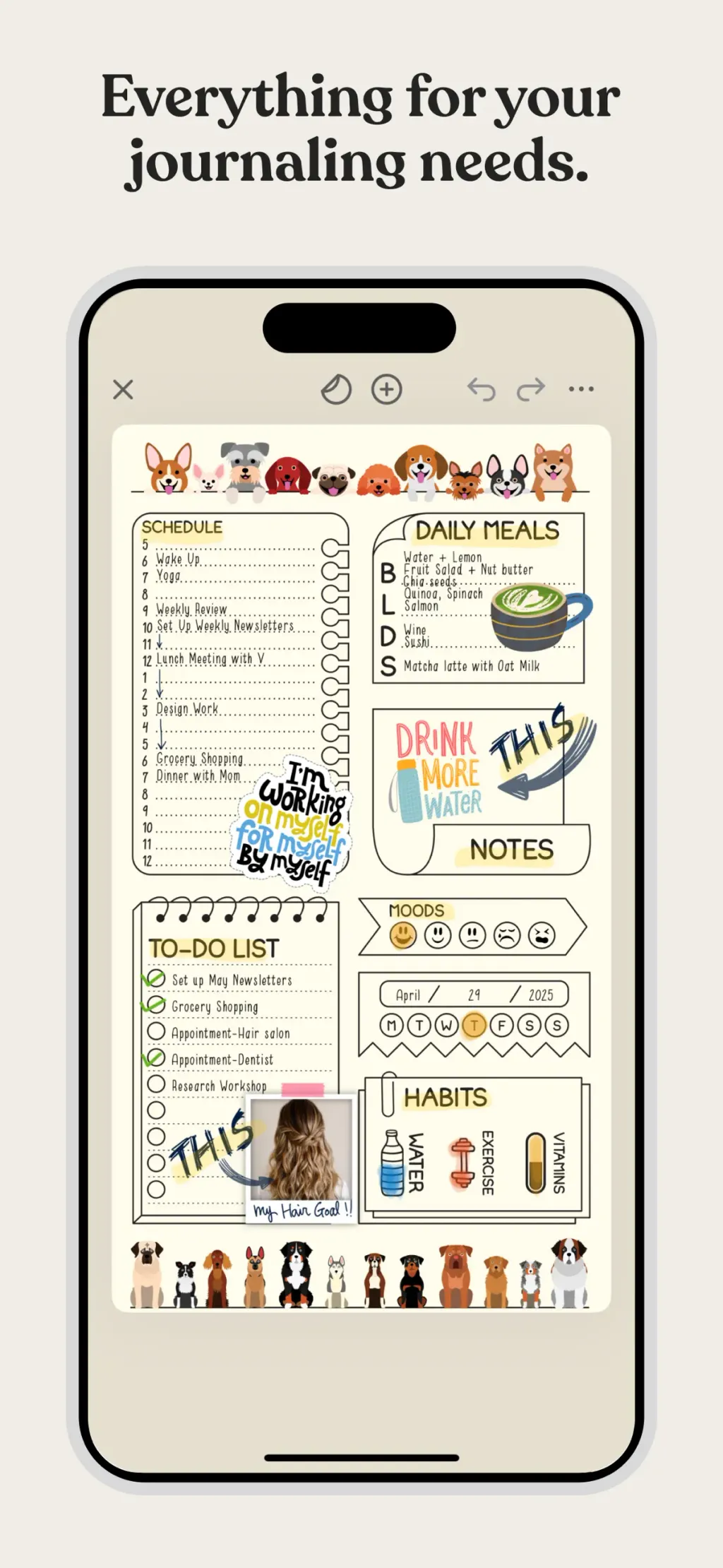 Planner & Journal - Zinnia App Store screenshot 5