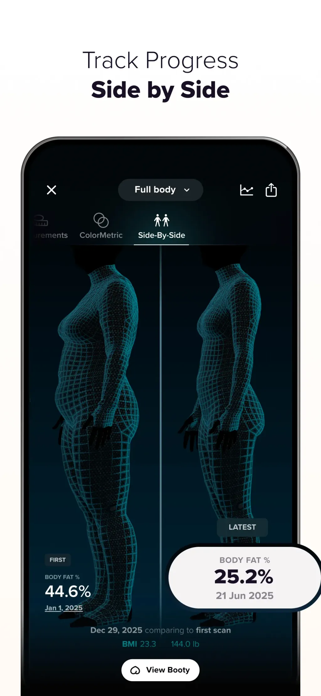 ZOZOFIT: 3D Body Scanner App Store screenshot 3