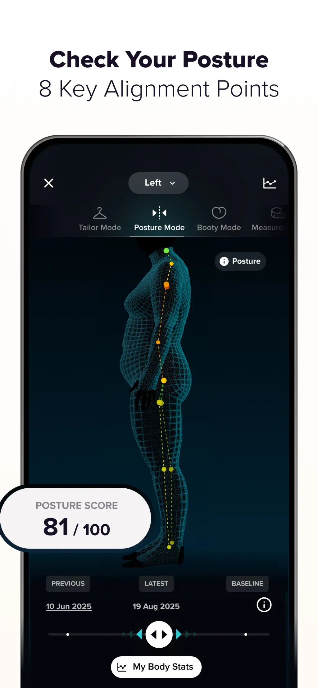 ZOZOFIT: 3D Body Scanner App Store screenshot 7