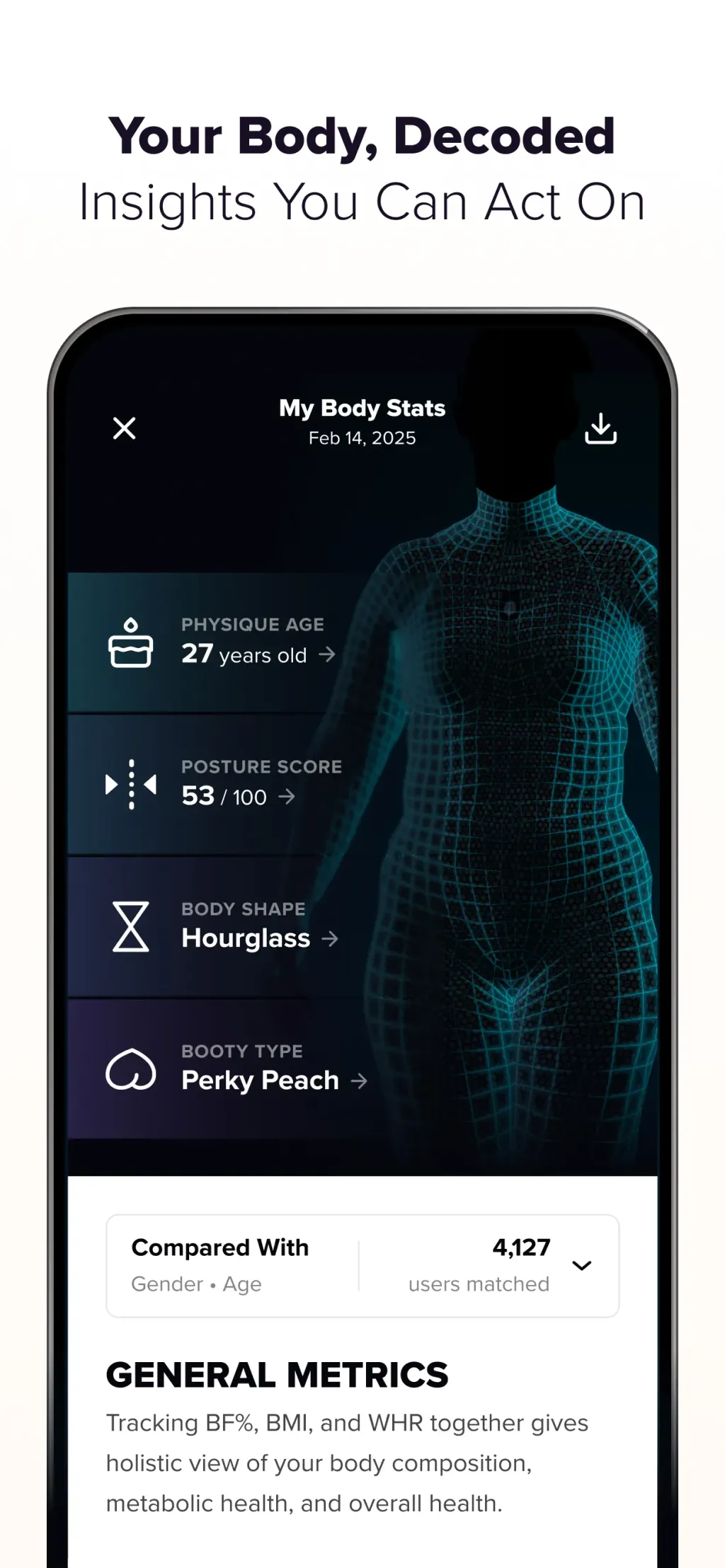 ZOZOFIT: 3D Body Scanner App Store screenshot 9
